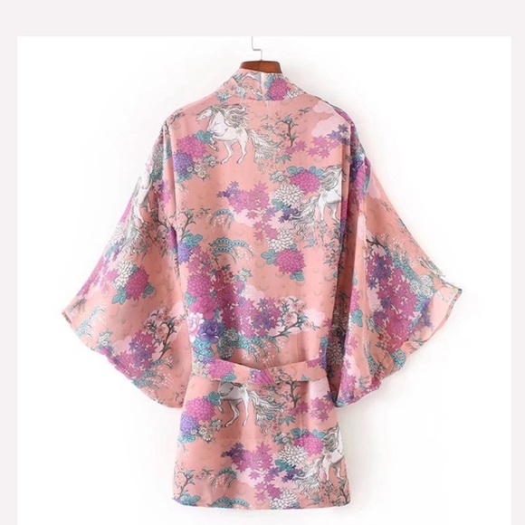 🦄Wild Horses Bohemian Gypsy Kimono/Robe/CoverUp🦄 - Picture 5 of 7